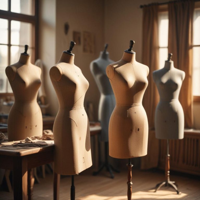 Портновские манекены: типы, материалы и области применения