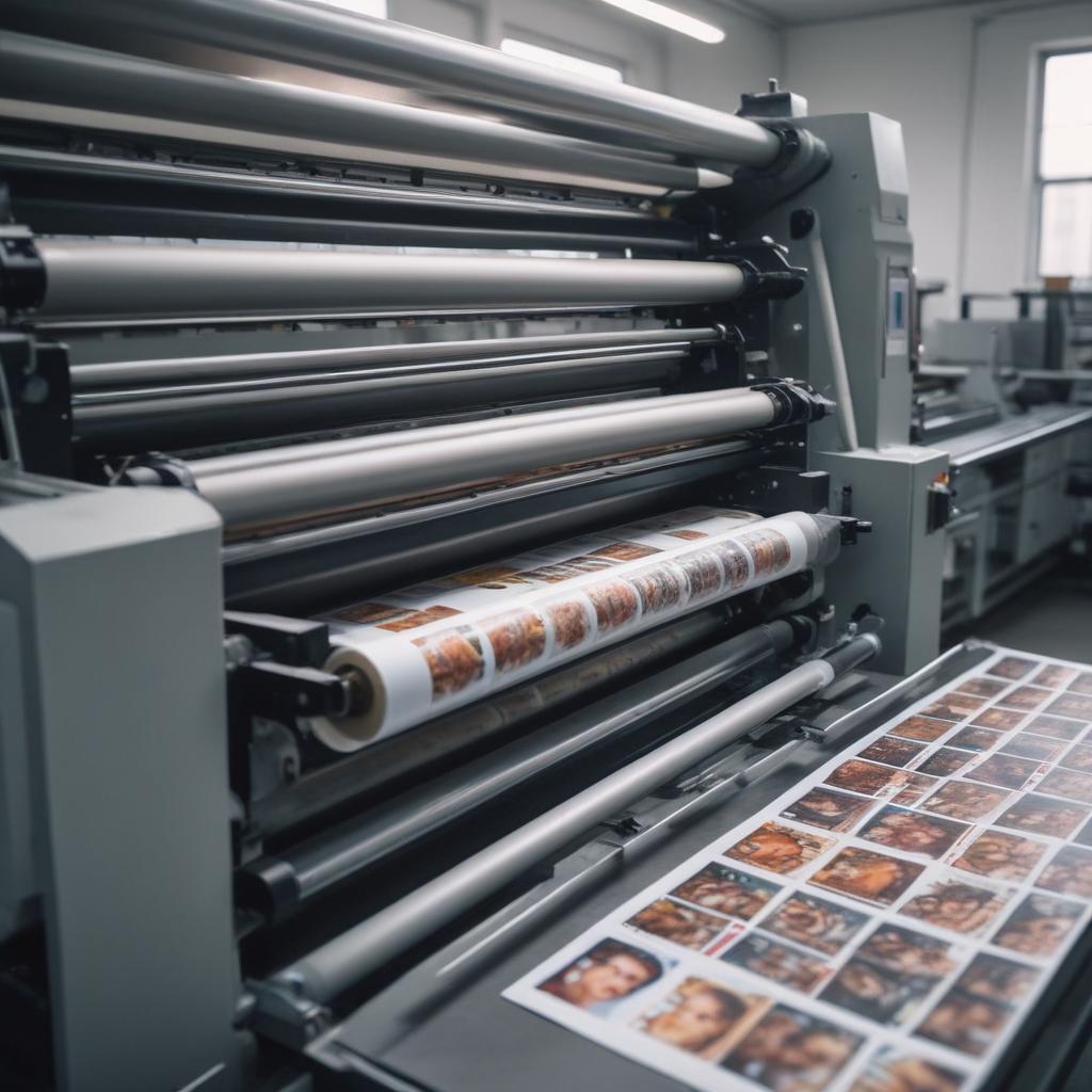 Печать стикеров: технологии, материалы и форматы